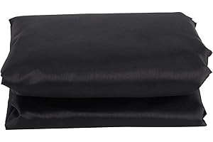 COSIKI Compras Locas Funda Antipolvo para Cama Plegable, Funda Protectora Impermeable para Cama Plegable, Funda para Muebles livianos, Negra para Silla de Playa para Piscina(102 * 33 * 104cm)