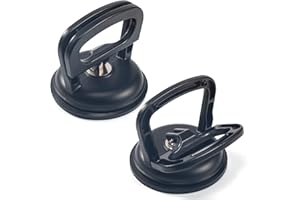 YUENGJGI 2pz Ventosa in vetro-80kg, Estrattore per Ammaccature a Ventose per rimuovere Ammaccature Dell'auto e Sollevare Vetri, Piastrelle, Specchi