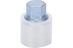 AKOZON Tornillo antirrobo, cubo de rueda universal para coche Tornillo antirrobo Herramienta de extracción de manguito de tornillo de neumático Herramienta de desmontaje de perno Apto para Q3 Q5 A1 A5 A3 A4L