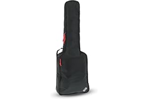 PURE GEWA Gitarren Gig-Bag Serie 103 für E-Gitarre, Cordura 600 Denier, 3 mm Schaumstoffpolsterung, reißfest, Notentasche, verstellbare Rucksackgurte