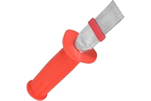 MARJORAMY HVAC - Pettine per la pulizia delle lamelle del condensatore, spazzola per la pulizia dei serpenti refrigeranti con manico antiscivolo, lamelle spazzola per la pulizia di serpenti di raffreddamento e