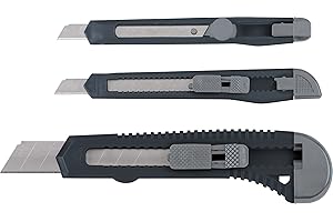 kwb Zestaw noży tnących 9 + 18 mm 025995 (3-częściowy, funkcja blokowania, do ostrzy łamanych)