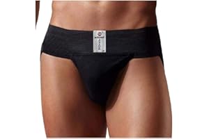 WMX Gym Cotton Supporter Back Covered with Cup Pocket Athletic Fit Brief Multi Sport Underwear Pack 2