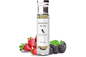 ‎ARABIAN OPULENCE Arabian Opulence FR208 Makkah Musk Roll-on Parfümöl | Konzentriertes Duftkörperöl | Langanhaltendes ölbasiertes Parfüm für Männer und Frauen | Reisegröße alkoholfreie weiche Parfümölflasche (6ml)