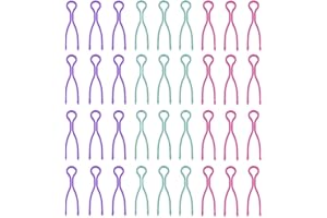 TANCUDER TANCDER 60 PCS Pinces à Bobines de Fil, Pinces Porte-Bobines 3 Couleurs Pinces de Canette en Plastique Solide pour Machine à coudre, Bobines l'organisation