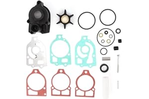 Akozon Kit de réparation de turbine de pompe à eau Convient pour/Mariner Alpha One 1983-1990