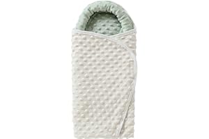 Asnewkit Swaddle Blanket for Newborns,Baby Swaddle Wraps 0-3 months,Soft Baby Swaddle Blanket,Swaddles for Newborn Boy and Girl (Beige Green)