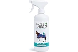 Green Hero Imperméabilisant pour couvertures de cheval,500 ml, pour textiles absorbants de l'humidité, spray imperméabilisant pour couvertures de chevaux