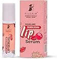 Pilgrim Spanish Squalane Lip Serum (Bubblegum)with roll-on for Visibly Plump Lips | Hydrating Lip serum for dark lips |Lip serum with Shea Butter & Pomegranate for plump & soft lips |Men & Women |6 ml