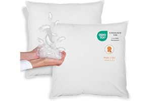 sleepling Set om 2 dunkuddar, 50 x 50 cm, 100 % dun och fjäder