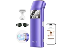 SALLOOT 25J IPL Depiladora De Luz Pulsada,Triple Pulso Depiladora Laser Mujer,3°C Sapphire Ice Cooling Indoloro,Depilacion Laser Casa