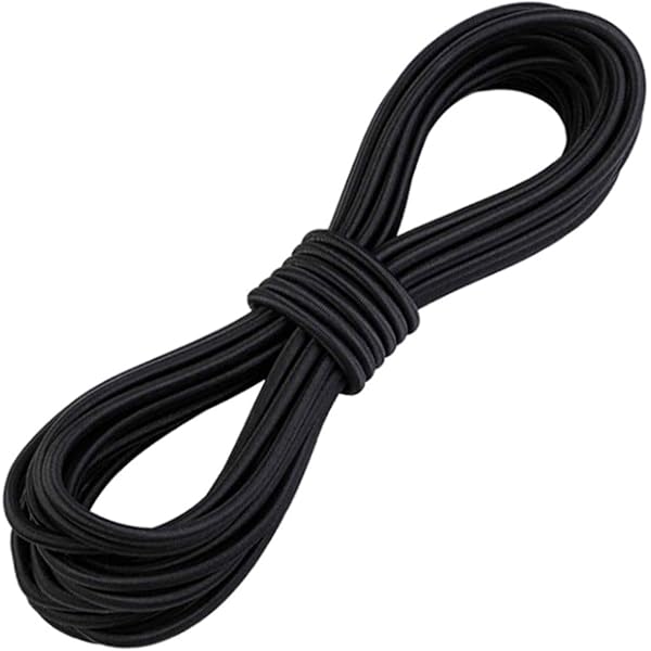 Corda Elastica In Gomma 3mm X 10m Con Fermacorda - Per Zaini E Lavori Fai Da Te - Foto 10