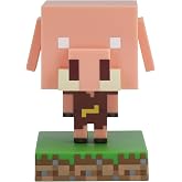 Paladone Minecraft LED Mini Piglin Lamp - Officially Licensed - for Kids Bedrooms, Playrooms and Home Decor, Collectible Batt