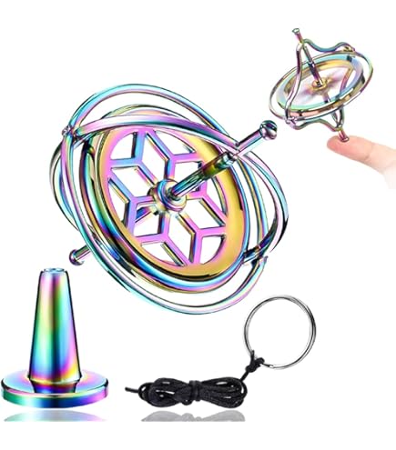 Kinetisches Schreibtischspielzeug Gyroskop | Rotierender Stressabbauer Für Erwachsene