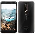 Nokia 6.1, 32 GB, 5.5 inch display, Android One, SIM-Free Smartphone - Black/Copper, Full UK Warranty