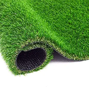 Carpet Emporio Artificial Grass Rug Indoor Outdoor Synthetic Fake Grass Turf Mat for Garden Lawn Landscape Garden Wall Balcony Home Decor Lawn 35 MM ( 1.25 X 2 FEET )