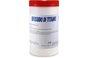 EKO "MADE IN ITALY" Biossido di Titanio 1 KG TIO2