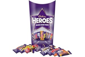 Cadbury Heroes Chocolate Mix - delizioso cioccolato cremoso in un mix colorato - miscela variegata dei migliori dolci - perfetto da condividere!