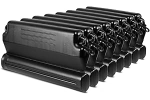 Paradies Pool Lot de 8 compresses de glace pour piscine, hivernage de qualité supérieure, remplis de sable, avec crochets de raccordement