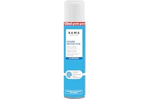 Bama Power Protector - Spray Impermeabilizzante per Scarpe, Borse e Giacche - Cura dei Materiali Antisporco Idrorepellente per Calzature, Spray Universale Impermeabile per Scarpe 400 ml