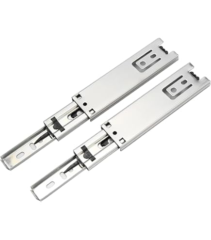Schubladenschienen Softclose 250mm - 2 Stück Kugellager Gleitschienen Mit Vollauszug