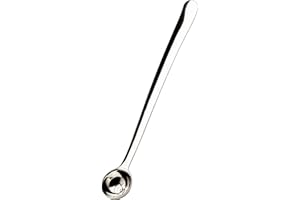 Grunwerg OS-984 18/10 łyżka do oliwek ze stali nierdzewnej, 20 cm, srebrna