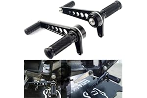 Tarazon Universal Cafe Racer Rear Sets Footpegs for Honda CB125/450/500/550/650/750/900, for Kawasaki KZ400/650/750/900/1000/1100, for DUCATI 250 BEVEL, for Suzuki, for Yamaha RD350 XS650 SR400/500