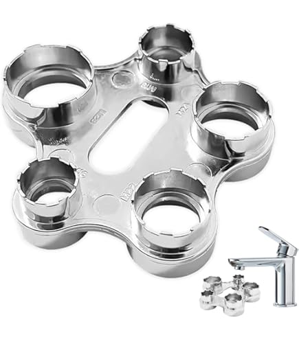 Lot De 2 Clés Pour Crépine De Robinet, 6 Tailles 16/18/20/22/24/28 Mm, Clé Pour Aérateur D'évier