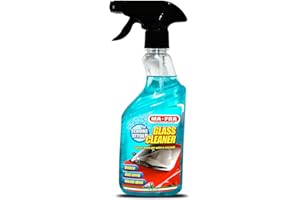 Ma-Fra, Glass Cleaner, Sgrassatore per Vetri e Cristalli, Ideale per la Pulizia dei Vetri Auto, Migliora la Visibilità alla Guida, Elimina Ditate e Tracce di Smog, Non Rilascia Residui o Aloni, 500ml