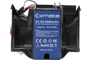 Exmate 25.6V 3.0Ah bateria do Robomow Premium RC-Series, RC302, RC304, RC304u, RC306, RC308, RC308u, RC312, RC312u