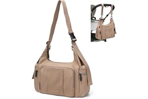 GOLF QUALITY 14L borsa per pannolini Puffer, borse del pannolino di viaggio di grande capacità, borsa dell'ospedale a tracolla per la mamma