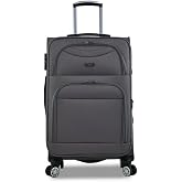 Fossil Unisex Kumaş Orta Boy Valiz, fsl010, GRİ, &Uuml;niseks Yetişkin