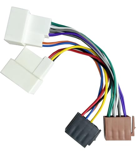 Faisceau Câbles Radio + Adaptateur RCA Hyundai Kia - Elantra Sonata Tucson Accent - 16 Broches ISO