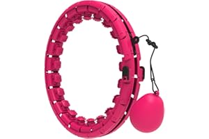 UNIGUARDIAN Hula Hoop Fitness Dimagrante, 24 nodi Staccabili Hula Hoop per Dimagrire, Utilizzato per Adulti Principianti, Fitness e Perdita di Peso…