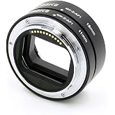 Meike MK-Z-AF Otomatik Makro ara ara Halkası Nikon Z-Bajonet Sistem Kameraları i&ccedil;in (Z 6, Z 7, Z 50) 2 Halkalı Set (11 mm ve 