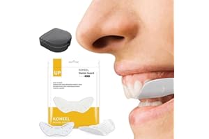 KOHEEL UP Gouttière Dentaire Ultra-Légère pour Bruxisme, Protège-Dents de Nuit Confortable Anti-Grincement de Dents, Gouttière Dentaire pour ATM (Lot de 2)