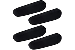 HO-SFSM 4 Pièces Housse Accoudoir Voiture Avant, Housse D'accoudoir Voiture Amovibles, Daccoudoir de Siège Avant de Voiture pour la Plupart des Voitures Camions SUV Etc(Noir)