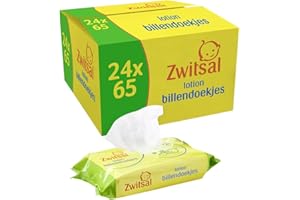UNILEVER Zwitsal Baby Lotion Billendoekjes 1560 stuks