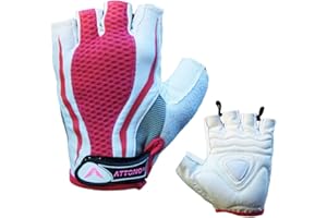 PROANTI ATTONO Fitness Guantes de Mujer Nordic Walking Verano Bicicleta Guantes tamaños: 6 – 8
