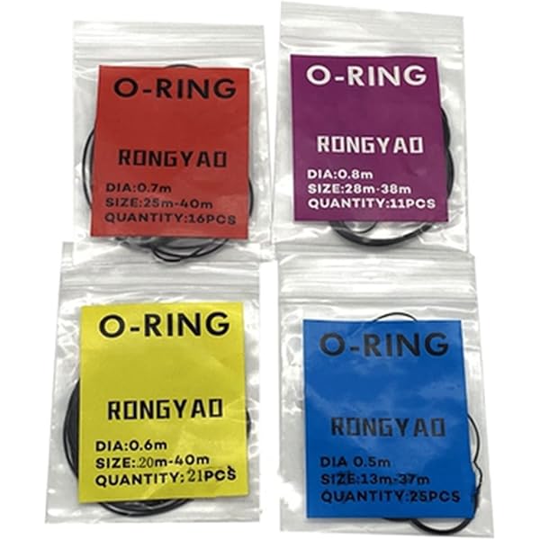 Horloge Pakkingen O Ring Waterdichte Ronde Rubber