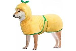 Mosucoirl Dog Bath Coat,Pet Bath Drying Towel Microfiber Dogs Bath Robe Dog Towel Bathrobe Super Absorbent Dog Drying Bathrobe Quick Drying Dog Bathrobe Soft Dog Towel for Small Medium Large Dogs Cats