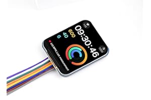 COOLWELL Módulo LCD de 1,69 pulgadas para Raspberry Pi Raspberry Pi 4B+ 4B 3B+ 3B 2B+ Zero W WH 2 W Ardui STM32 etc. 240 × 280 SPI Interface IPS 262K Colors Embedded ST7789V2 Driver