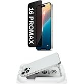 [KOLAY KURULUM] for Apple iPhone 16PROMAX ile uyumlu HAYALET Extra HD Premium Safir Cam Ekran Koruyucu