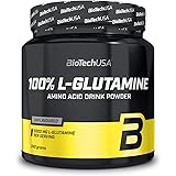 BioTechUSA 100% L-Glutamine | 5.000 mg di aminoacidi puri | Senza sapore | Senza zucchero | Ideale per gli appassionati di fi