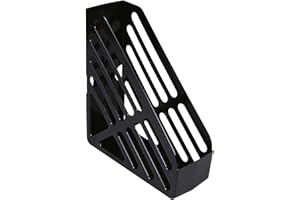 Q-Connect Magazine Rack, Black