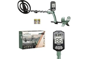 MINELAB X-Terra Intrepid, metal detector professionale per adulti con puntamento su tutti i terreni, bobina impermeabile, 2 modalità di rilevamento e ID bersaglio chiari