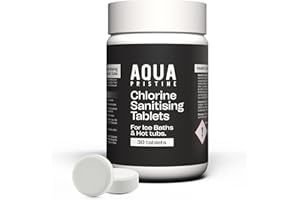 Aqua Pristine Chlorine Tablets for Ice Bath & Hot Tub Cleaner | Fast Dissolving | Multifunction Chlorine Tablets | Cold Plunge Water Treatment | Ice Bath Cleaner | UK-Made