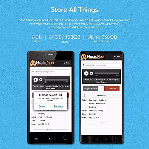 MAZE Alpha X Smartphone, 6.0