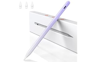 BAZO Stift für iPad Apple Pencil 2. Generation Schnellladeleistung Palm Rejection Neigungssensitivität Stylus für Pro 13''/12,9''/11''/ iPad 6-10./Mini 5/6./Air 3/4. Lila Farbverlauf