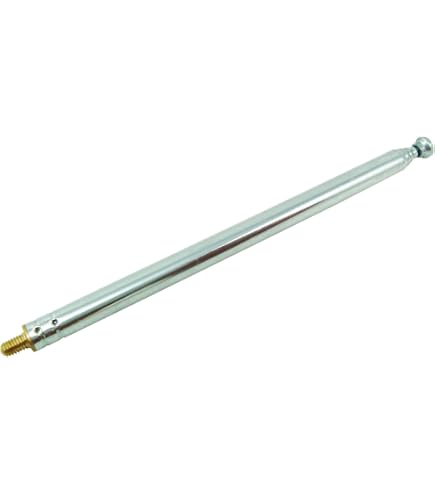 Antenne Télescopique 7 Sections - 165 Mm à 970 Mm | Cuivre, Gain Full Band | Pour TV, Radio, Télécommande